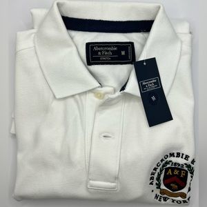 Abercrombie & Fitch Polo Shirt, Stretch, NWT